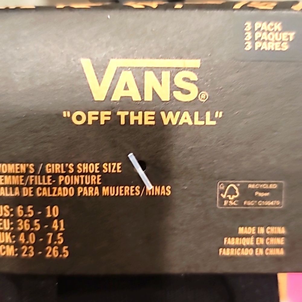 Vans Canoodle Pride 3-Pack Sock - Picture 6 of 6
